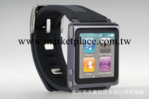 超炫的iPod nano6雙色矽膠表帶--------iPod表殼工廠,批發,進口,代購