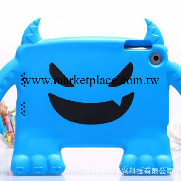 蘋果ipad mini保護套ipad mini皮套帶休眠迷你矽膠 小魔鬼防摔工廠,批發,進口,代購