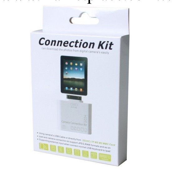 ipad 五合一讀卡器，蘋果ipad ipad2 ipad3 USB kit SD TF工廠,批發,進口,代購