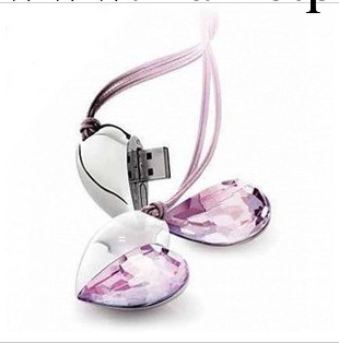 施華洛世奇u盤2GB4GB8GB16GB32gb特價水晶珠寶心形批發足量優盤工廠,批發,進口,代購