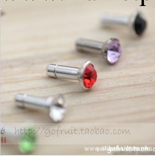 直銷iphone 4 3GS ipad 2 防塵塞 鉆石 水鉆 耳機孔塞工廠,批發,進口,代購