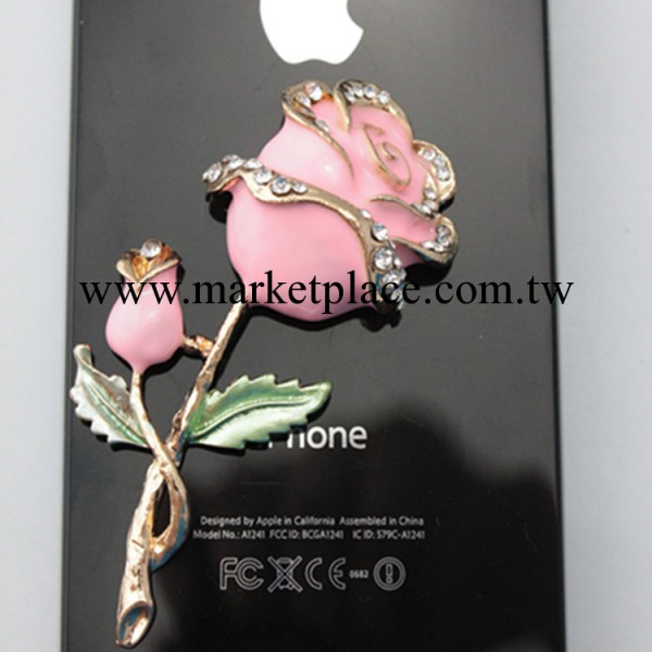 包郵合金畫油玫瑰花手機美容diy合金材料批發 iphone工廠,批發,進口,代購