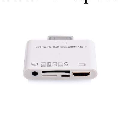 HDMI AV 五合一讀卡 蘋果Apple iPad 1 2 iphone 4 4s Micro供電工廠,批發,進口,代購