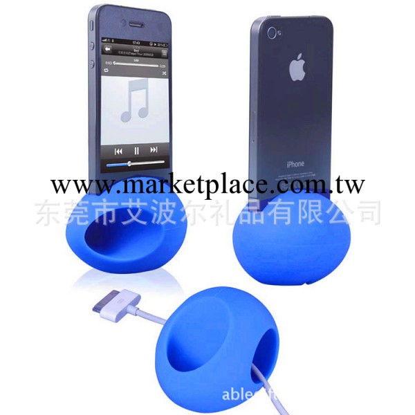 促銷禮品火爆熱銷音樂蛋擴音器 iphone擴音器 雞蛋矽膠揚聲器工廠,批發,進口,代購