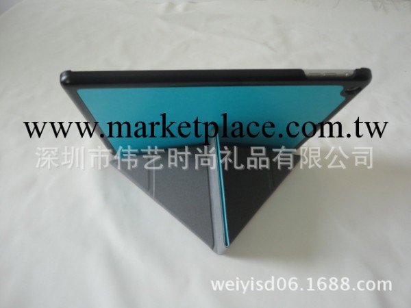 ipad air電壓三折貼殼變形金剛支座皮套 ipad5智能休眠工廠,批發,進口,代購
