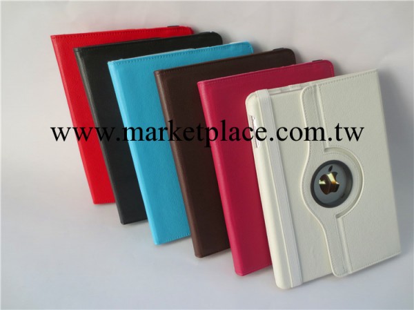 ipad5皮套 ipad air旋轉皮套 iPad支架休眠荔枝紋 帶筆插皮套工廠,批發,進口,代購