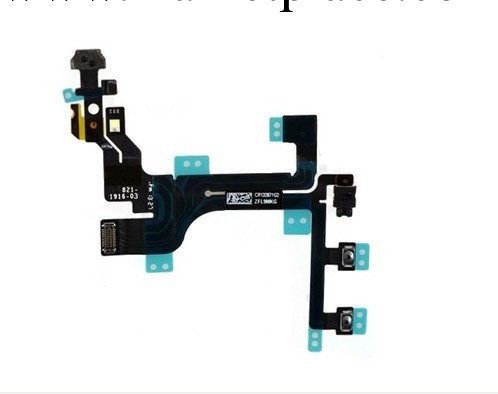 原裝正品iPhone 5C開機鍵排線 開關排線 5C開關震動音量排線工廠,批發,進口,代購