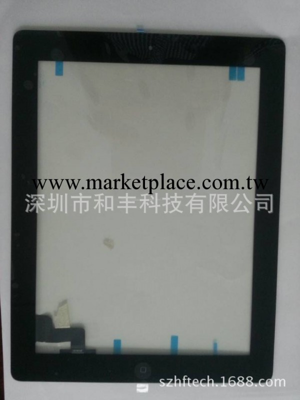 【工廠直銷】全新原裝蘋果ipad2觸摸屏 帶背膠 手寫觸摸外屏幕批發・進口・工廠・代買・代購