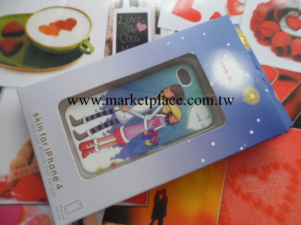新款式蘋果4 iphone4 4S 手機殼 保護套外殼 情侶外殼  帶包裝工廠,批發,進口,代購
