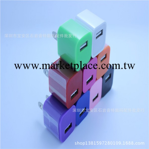 蘋果綠點充電器  iphone5充電器 蘋果手機充電器充頭 廠傢直銷工廠,批發,進口,代購