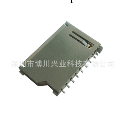 連接器廠傢 簡易式SD卡座工廠,批發,進口,代購