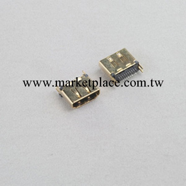 【長期供應】HDMI A型 夾板式母頭 HDMI高清連接器 HDMI公頭焊線工廠,批發,進口,代購