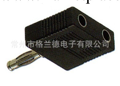 1個香蕉插頭轉2個香蕉插口（銅）燈籠花香蕉插頭 連接器工廠,批發,進口,代購