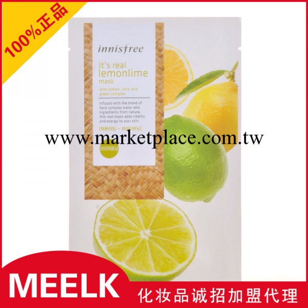 韓國 正品 Innisfree 悅詩風吟 檸檬面膜貼 提亮美白 if027006工廠,批發,進口,代購