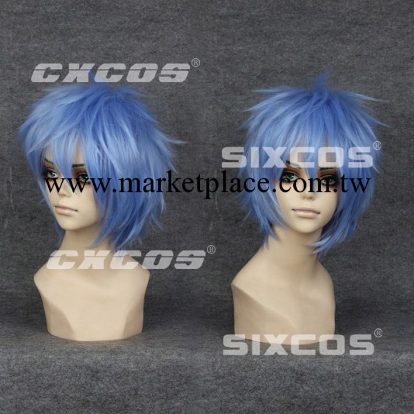 『SIXCOS』黑子籃球-黑子哲也 淺藍色萬用短碎發 COS WK346工廠,批發,進口,代購