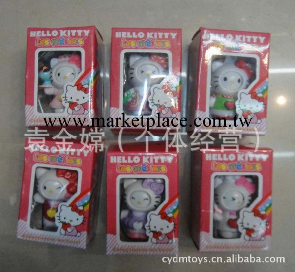 批發動漫公仔新款 hello kitty 可轉眼KT貓6款公仔盒蛋 人偶玩具工廠,批發,進口,代購