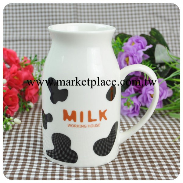 ZAKKA創意小號奶牛插圖陶瓷杯/情侶杯/牛奶早餐杯/水杯批發・進口・工廠・代買・代購