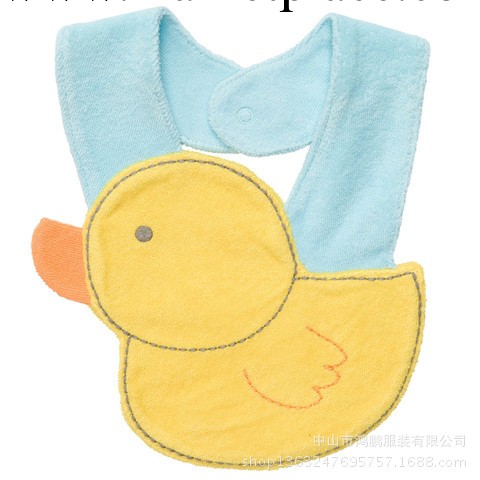 小黃鴨口水巾 日單兒童三角巾圍嘴 兒童領巾日單純棉圍嘴工廠,批發,進口,代購