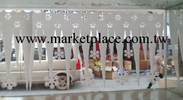 聖誕冰條 冰柱 聖誕節裝飾禮品 雪景裝飾品 泡沫冰條 2個/包價工廠,批發,進口,代購