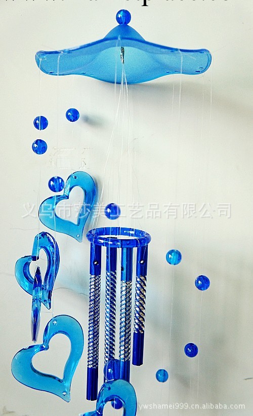 水晶亞克力擔 桃心風鈴有點彎生日禮物聖誕禮物情人禮彎心藍工廠,批發,進口,代購