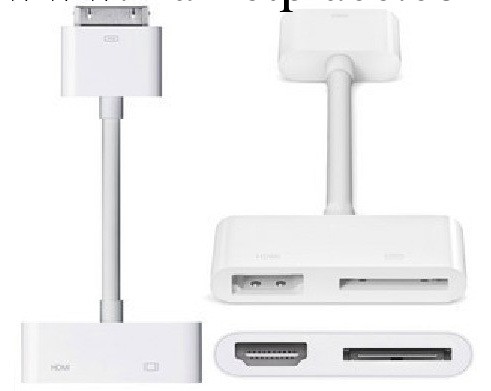 iPhone to HDMI 高清線 同步充電 原裝芯片支持所有版本工廠,批發,進口,代購