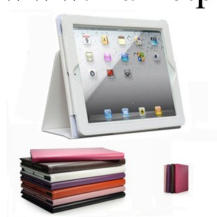 蘋果ipad air荔枝紋皮套 休眠喚醒支架 ipad5兩折保護套 廠傢直銷工廠,批發,進口,代購