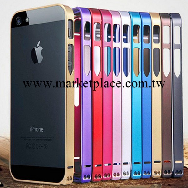 蘋果5手機殼 iphone4s邊框 iphone5超薄金屬邊框 保護殼 0.7邊框工廠,批發,進口,代購