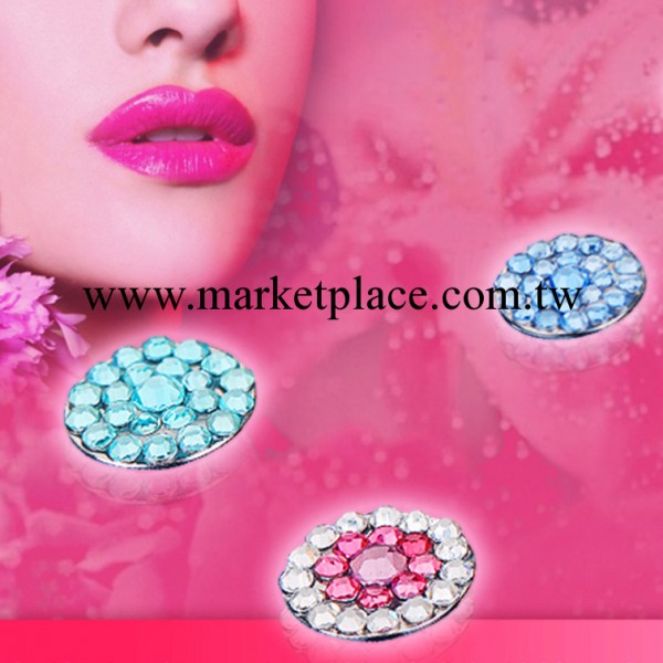 精品蘋果iPhone鉆石水晶按鍵 5代按鈕閃亮立體通用home鍵貼熱銷工廠,批發,進口,代購