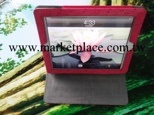 批發三檔位ipad2/3/4皮套 小貓咪kt蘋果保護套 典雅高貴風格 時尚工廠,批發,進口,代購