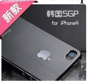 iPhone4 4S手機殼 SGP蘋果金屬拉絲手機外殼 手機套 配件批發工廠,批發,進口,代購