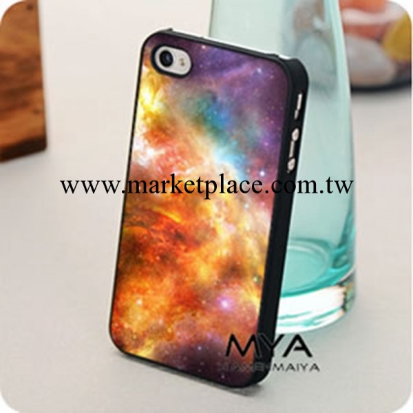特價炫彩星空三葉草iPhone4/4s手機殼大嘴猴蘋果4代手機保護套工廠,批發,進口,代購