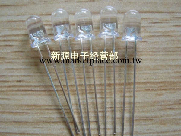 5MM 白發白 白色 發光二極管 LED 發光管 白燈工廠,批發,進口,代購