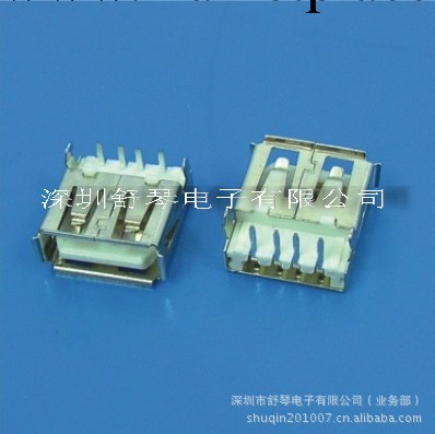 USB2.0 AF/母90度沉板式 連接器生產廠傢工廠,批發,進口,代購
