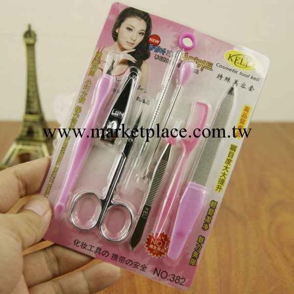 1642 382美甲8件套 美甲工具套裝 指甲修剪打磨工具 基礎工具用品工廠,批發,進口,代購