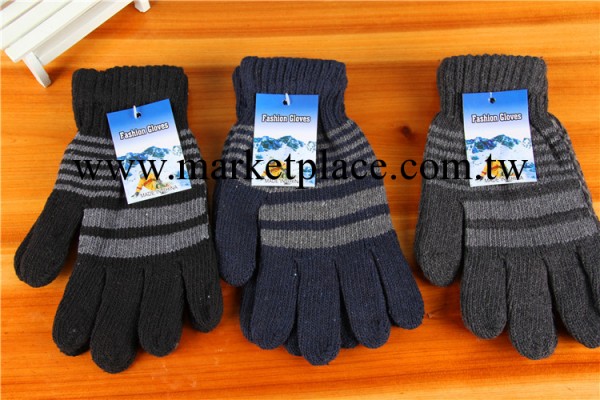保暖針織手套 冬款男女加絨手套 7針全指冬天 手套批發工廠,批發,進口,代購