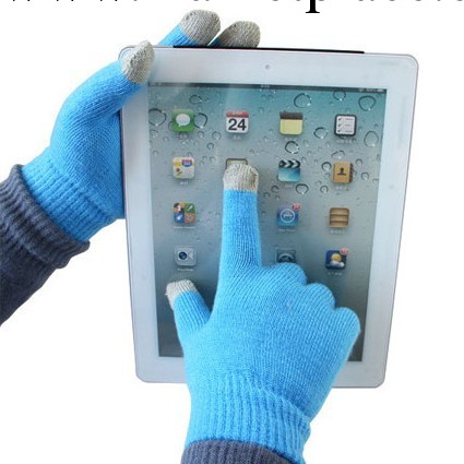 觸摸屏功能保暖手套批發 義烏電容觸屏針織手套iphone魔術手套工廠,批發,進口,代購