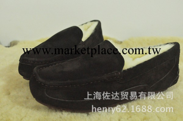 澳洲代購正品UGG 5775雪靴男款羊皮毛一體 保暖豆豆鞋5102工廠,批發,進口,代購