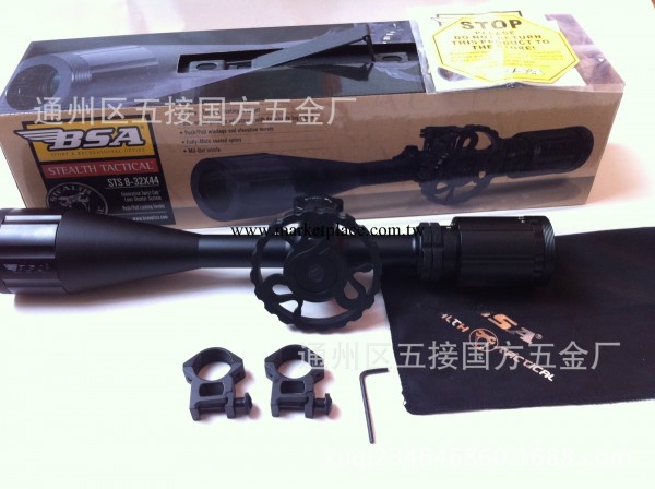 美國正品 BSA STS 8-32x44大手輪工廠,批發,進口,代購