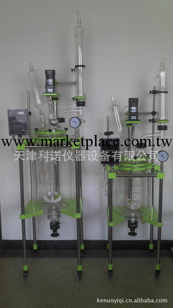 雙層玻璃反應器 20L【科諾專業制造4000228689】工廠,批發,進口,代購