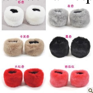 0305皮草仿兔毛毛袖套/手環/腕套手套皮草手腕 暖手套 一對價12色工廠,批發,進口,代購
