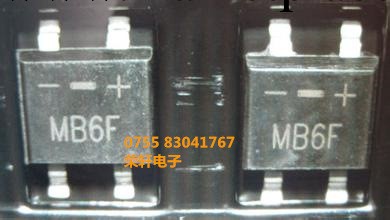 MB6F 廠傢直銷貼片超薄橋堆整流器 SOP-4大芯片工廠,批發,進口,代購