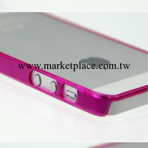 廠傢直銷 iphone5 邊框蘋果5邊框 超薄透明PC邊框工廠,批發,進口,代購