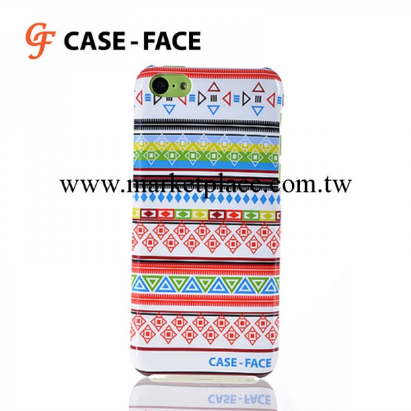 case-face品牌蘋果iphone5C印第安圖騰紋紫色款手機殼熱賣款批發工廠,批發,進口,代購