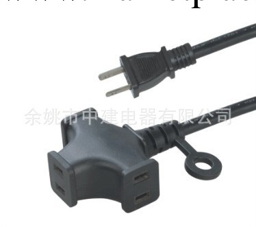 出口日本PSE認證三通電源線 戶外延長線工廠,批發,進口,代購