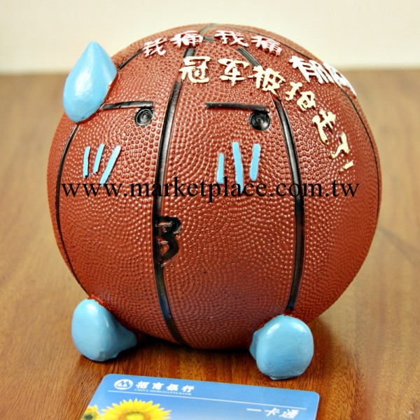 SF21籃球樹脂存錢罐，新年元旦聖誕籃球儲蓄罐，學生禮品0728工廠,批發,進口,代購