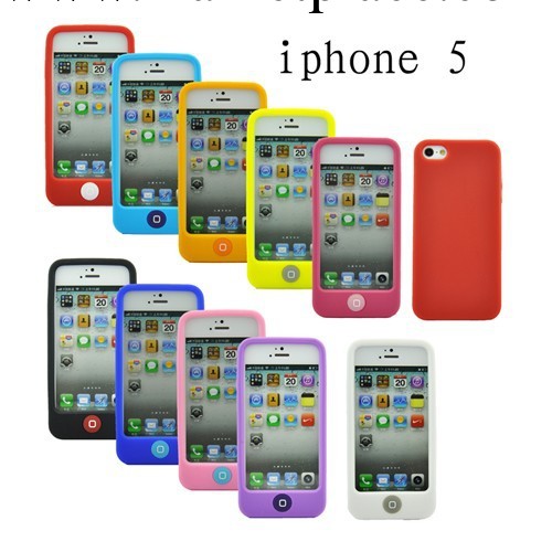 蘋果iphone5 5s 聰明豆手機殼 蘋果5熱銷純色保護套 工廠直銷批發工廠,批發,進口,代購