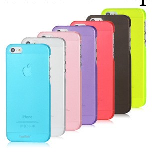 散裝批發 蘋果iphone5s手機殼 0.5mm超薄磨沙保護殼 淘寶爆款工廠,批發,進口,代購