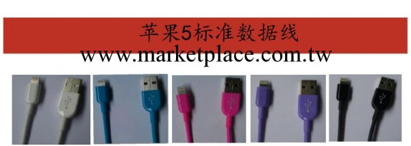 【廠傢直銷】正品蘋果5標準數據線（蘋果授權制造商生產）工廠,批發,進口,代購
