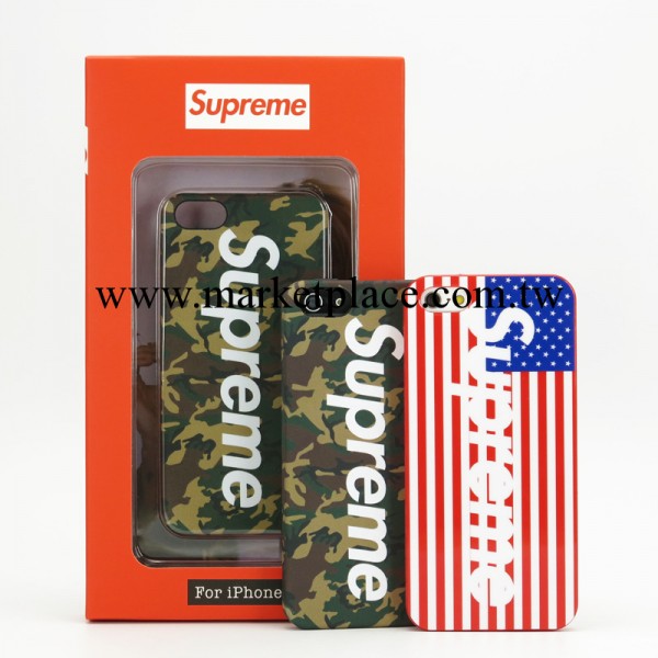 潮牌推介Supreme陳冠希蘋果5保護殼 iPhone5 5S手機保護套工廠,批發,進口,代購