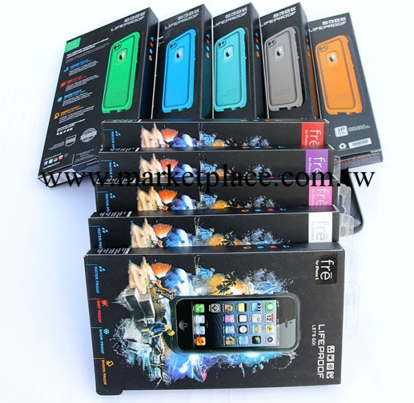 蘋果手機iPhone5 Lifeproof防水殼 防震防雪防摔 三防手機保護套工廠,批發,進口,代購